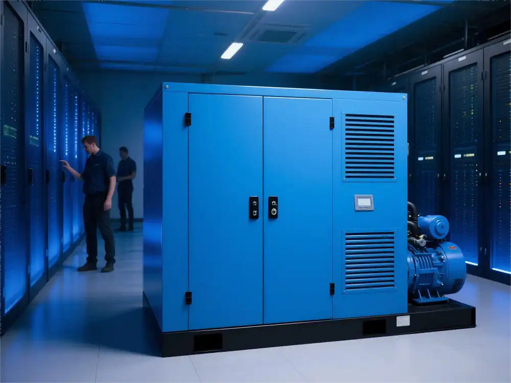 What impact do big diesel generators have on the environment?